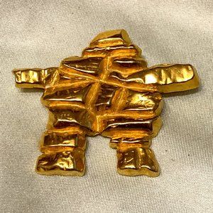 💝Vintage Inukshuk Canadian Brooch